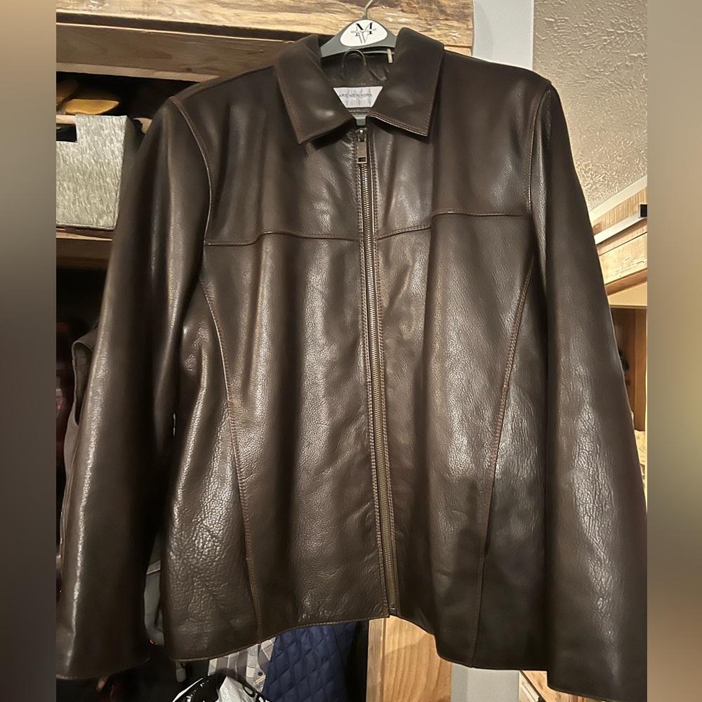 Men’s leather Marc New York Andrew Marc 3XLT